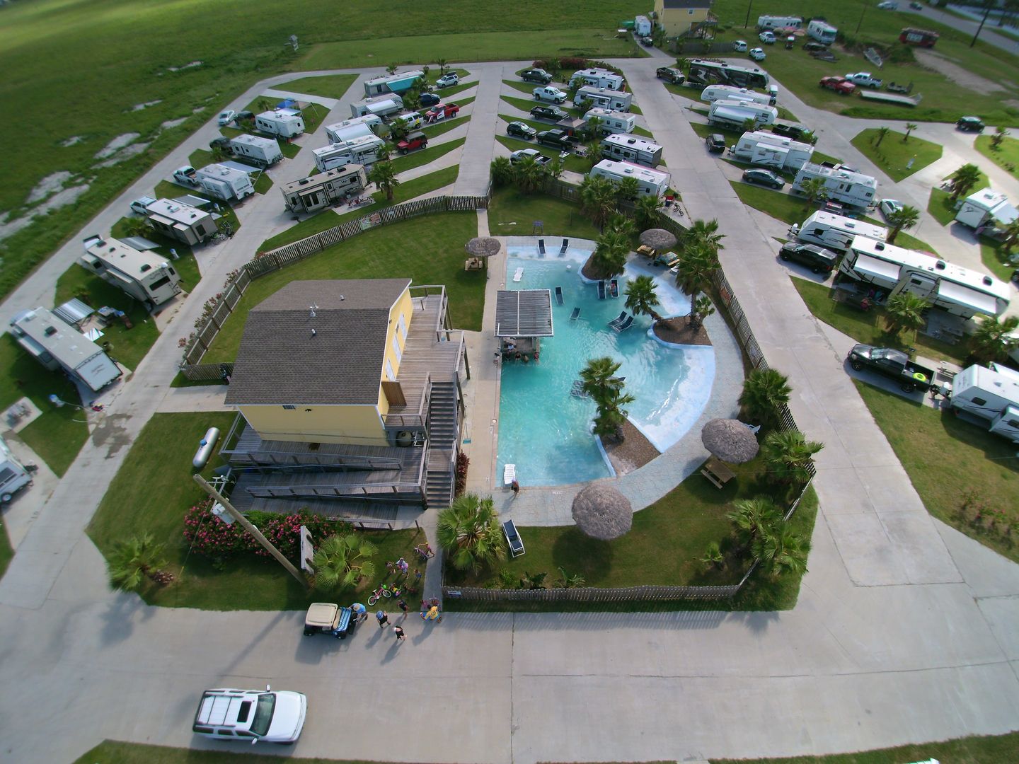 Swim, Sunbathe, Sunset: Experience Poolside Fun at Willis RV Resort
