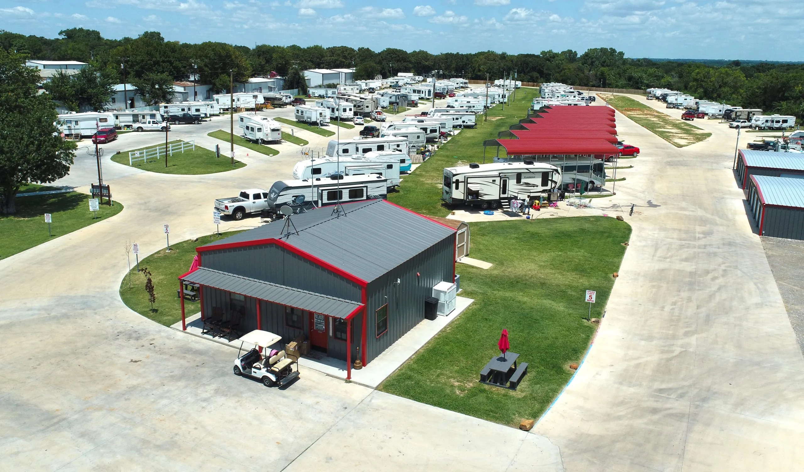 How RV Resort Communities Support Extended Employee Stays in Texas